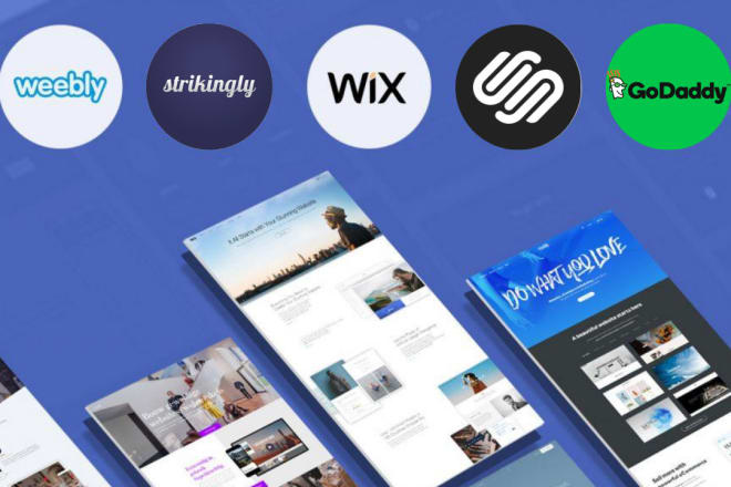 I will do website development using website builder