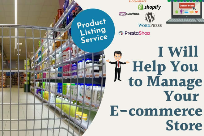 I will do woocommerce product listing, wordpress, blog post, and ecommerce management