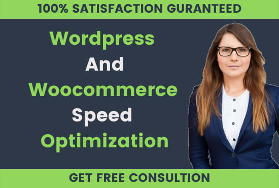 I will do wordpress speed optimization and fix woocommerce speed