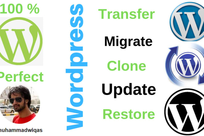 I will do wordpress transfer, move or clone website blog