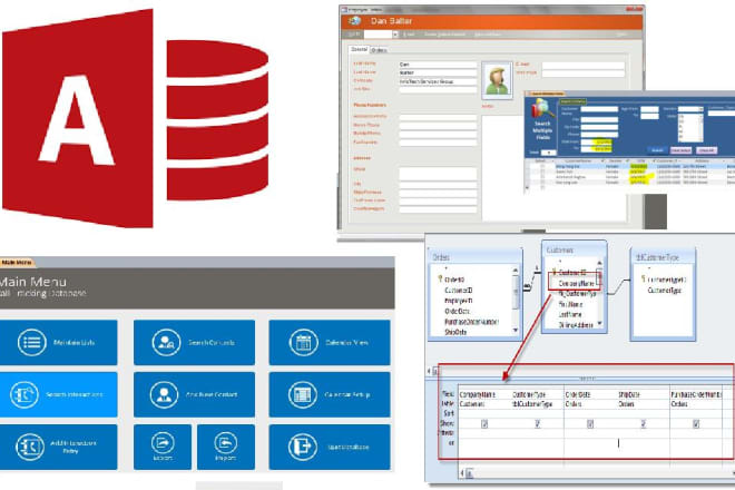 I will do your database project in microsoft access