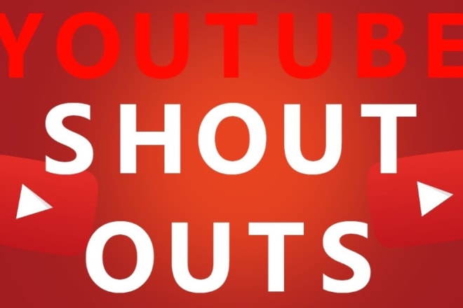 I will do youtube shoutout and promotion on my 205k active subscriber