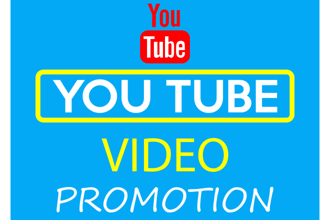 I will do youtube video promotion with active audience
