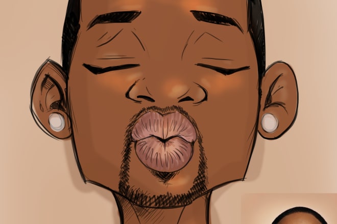 I will draw an awesome cartoon style portrait