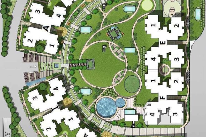 I will draw and render floor plan,site plan,elevation,section