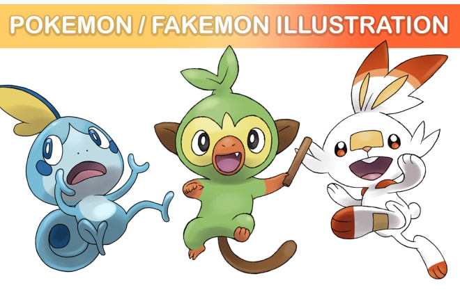 I will draw your favorite pokemon or fakemon