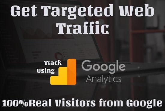 I will drive targeted genuine organic web traffic