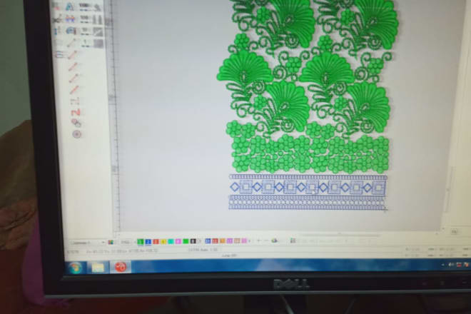 I will embroidery design and punching