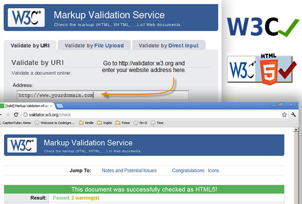 I will fix w3c validation errors on your website