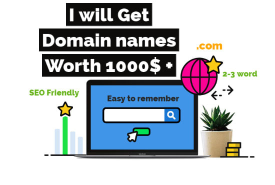I will get you pro, classy, SEO rich domain names for your business
