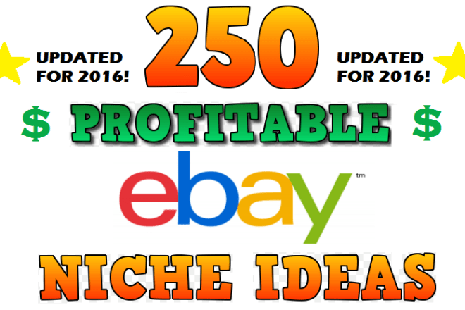 I will give you a MONSTER list of 250 wholesale niche product ideas to resell on eBay