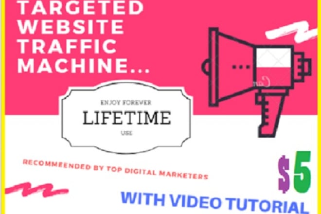 I will give you Targeted Website Traffic Tool