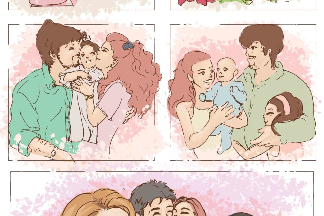 I will illustrate your beloved stories