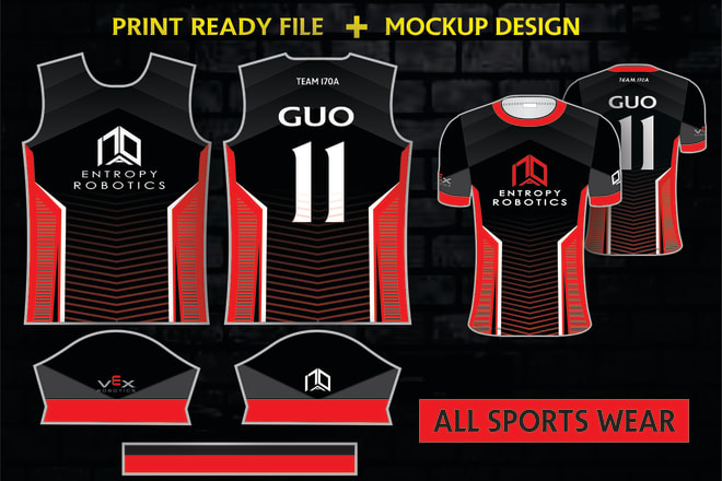 I will layout your jersey designs into patterns for sublimation