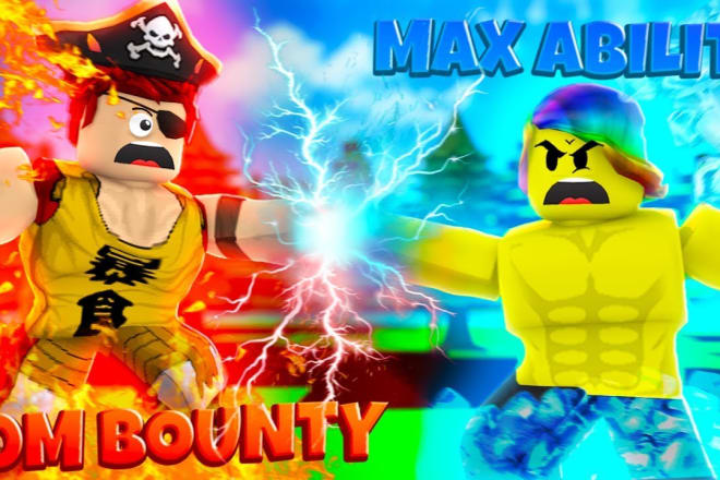 I will make a professional roblox thumbnail for you