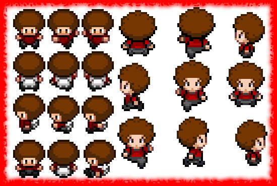 I will make custom pokemon trainer sprites