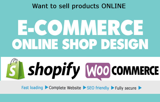 I will make ecommerce website using woocommerce