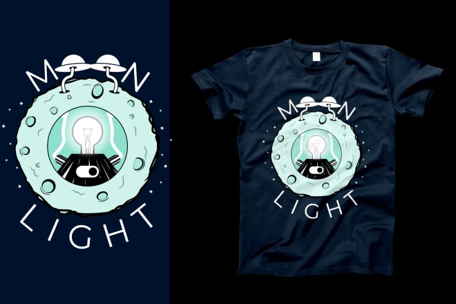 I will make unique custom t shirt design with my style