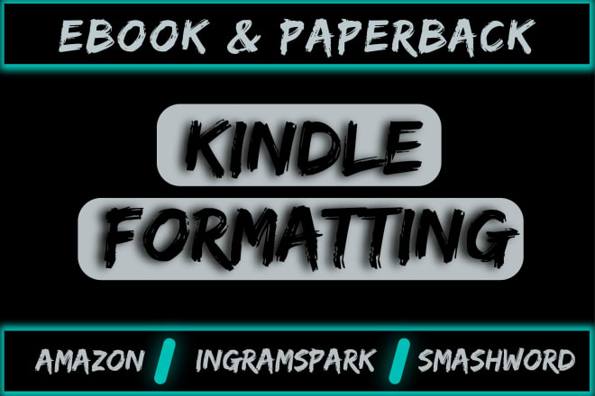 I will manually convert book to ebook and paperback
