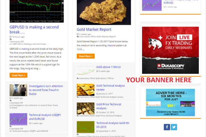 I will post your banner on financial website