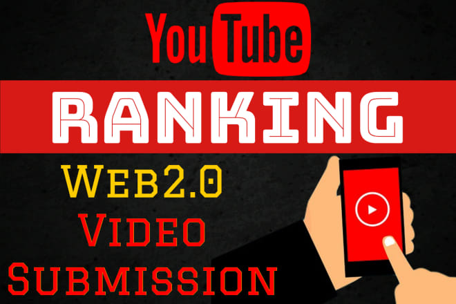I will post your youtube video in more than 2500 web2 sites to get better ranking