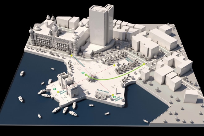 I will professional concept diagrams,maps and renders