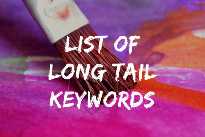 I will provide 50 etsy and other ecommerce site long tail keywords