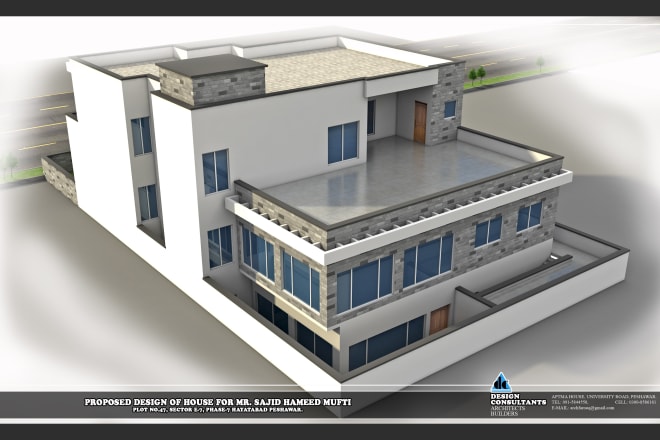 I will provide architectural design services