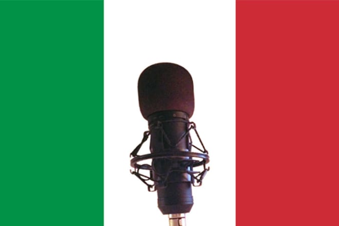 I will record any text in italian, male voice, 250 words