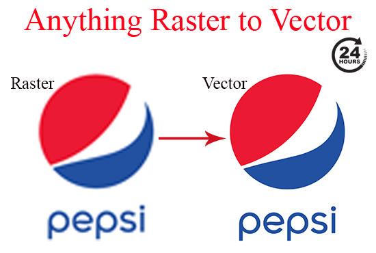I will recreate a logo or any image to vector within 2 hours