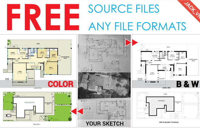 I will redraw floor plan for real estate agents, property manager, etc