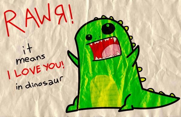 I will say I love you in voice chat on discord uwu