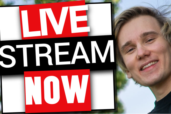 I will setup your live stream