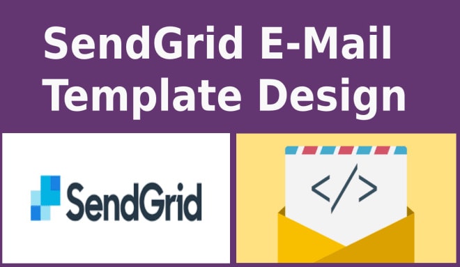 I will setup your sendgrid email newsletter template