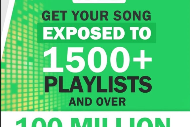 I will submit your track link to 10k playlist curators based on genre