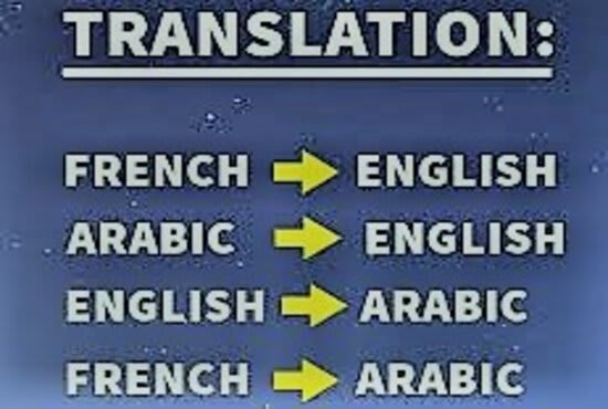 I will translate letters and paraghraphs