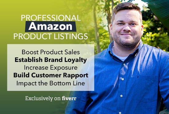 I will write a professional fba amazon product listing description