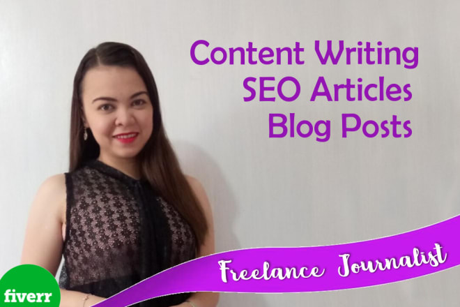 I will write SEO friendly articles