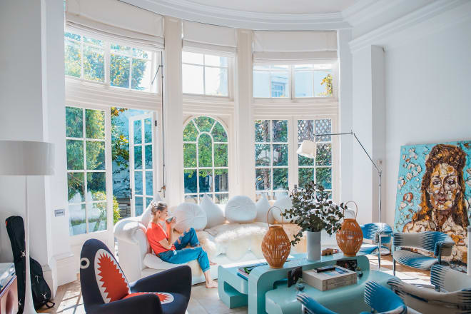 I will write vibrant content about real estate and interior design