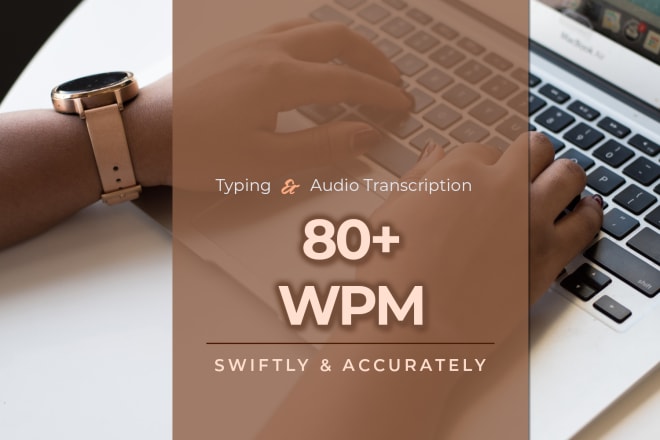 I will accurately transcribe any audio or video swiftly