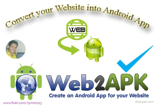 I will convert website to apk