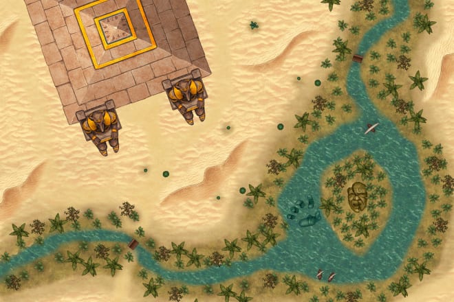 I will create 6 maps with inkarnate pro version