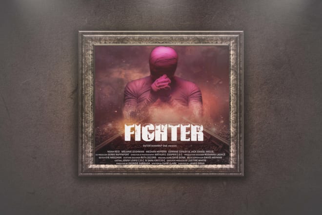 I will create a creative movie poster design