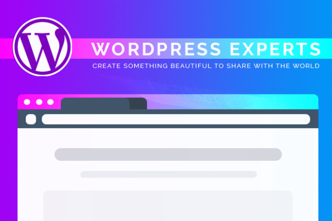 I will create a well crafted wordpress website and brand for you