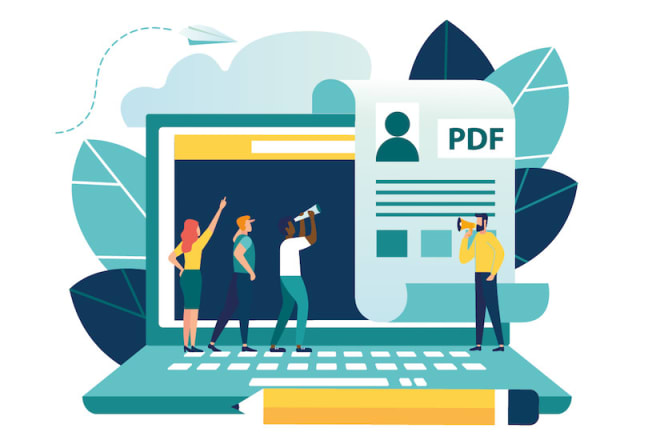 I will create and enhance your PDF, text and images