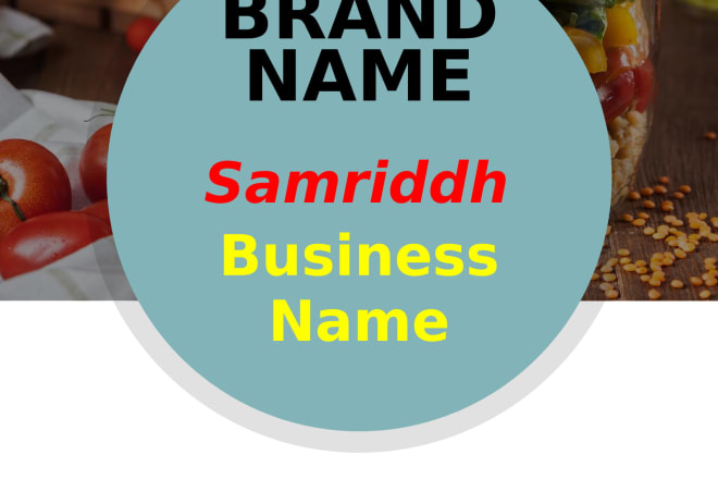 I will create attractive 5 business name and slogan for your brand