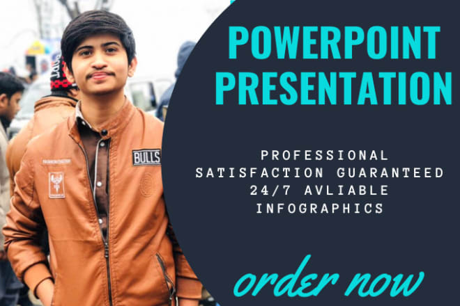 I will create powerpoint template and presentation slides
