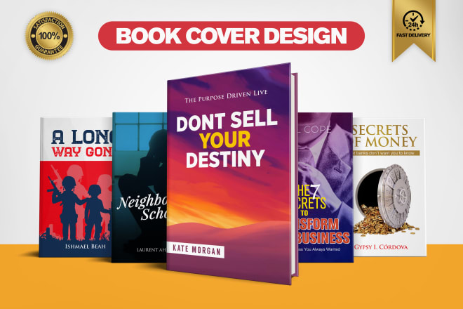 I will design a delightful book cover design or book cover