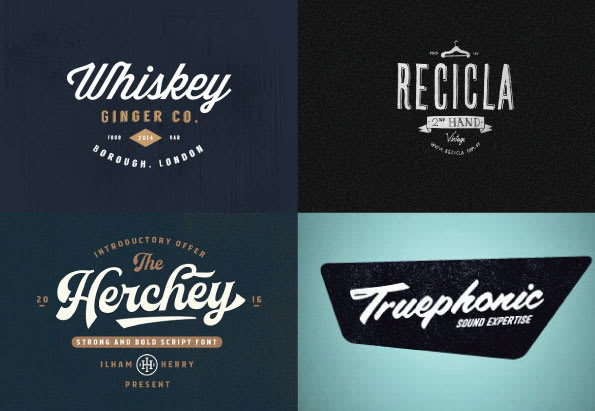 I will design a killer vintage logo