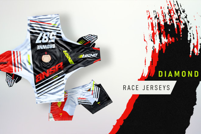 I will design a print ready jersey for motorsports within 96 hr